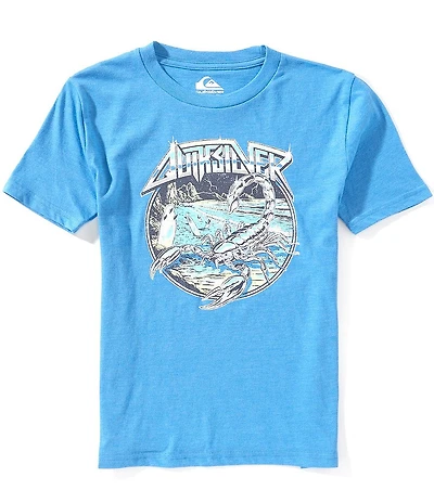 Quiksilver Little Boys Short Sleeve Sting T-Shirt