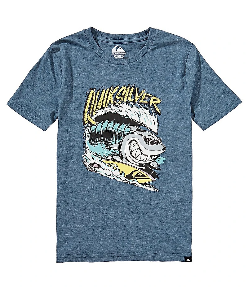 Quiksilver Little Boys Short Sleeveless Shark Attack T-Shirt