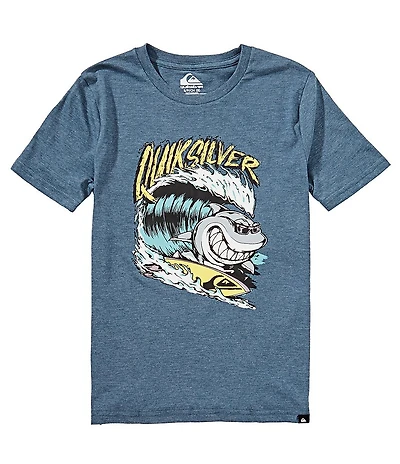 Quiksilver Little Boys Short Sleeveless Shark Attack T-Shirt