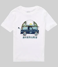 Quiksilver Little Boys Short Sleeves Truck T-Shirt