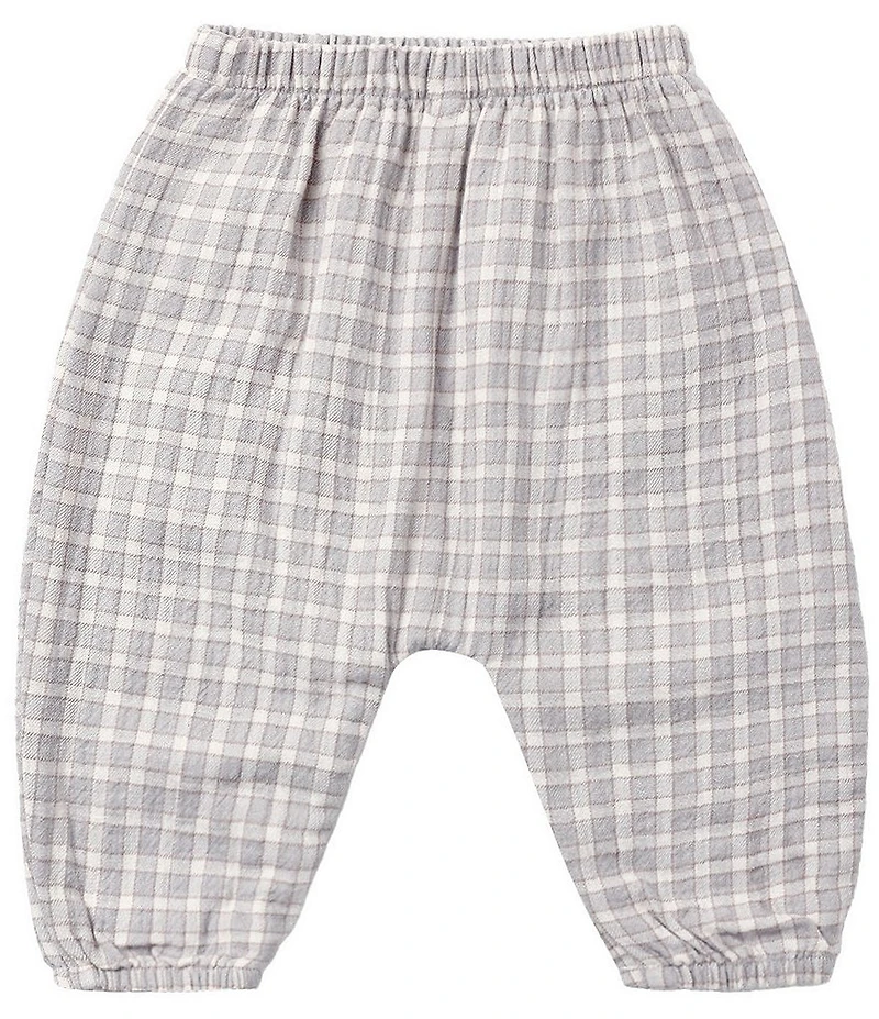 Quincy Mae Baby Boys Woven Gingham Pants