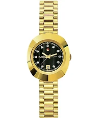 RADO Women's The Original Automatic Gold Stainless Steel Bracelet Watch