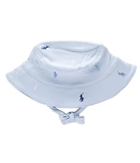 Ralph Lauren Baby Boys Polo Pony Interlock Bucket Hat