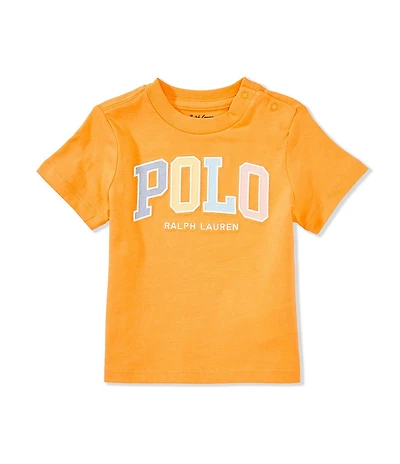 Ralph Lauren Baby Boys Short Sleeve Logo Jersey T-Shirt