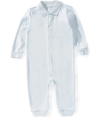 Ralph Lauren Baby Boys Cotton Long Sleeve Polo Coverall
