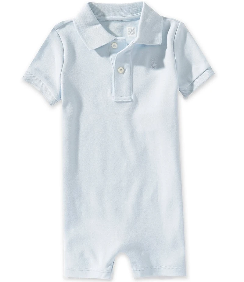 Ralph Lauren Baby Boys Cotton Short Sleeve Polo Shortall