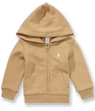 Ralph Lauren Baby Boys Long Sleeve Fleece Hoodie