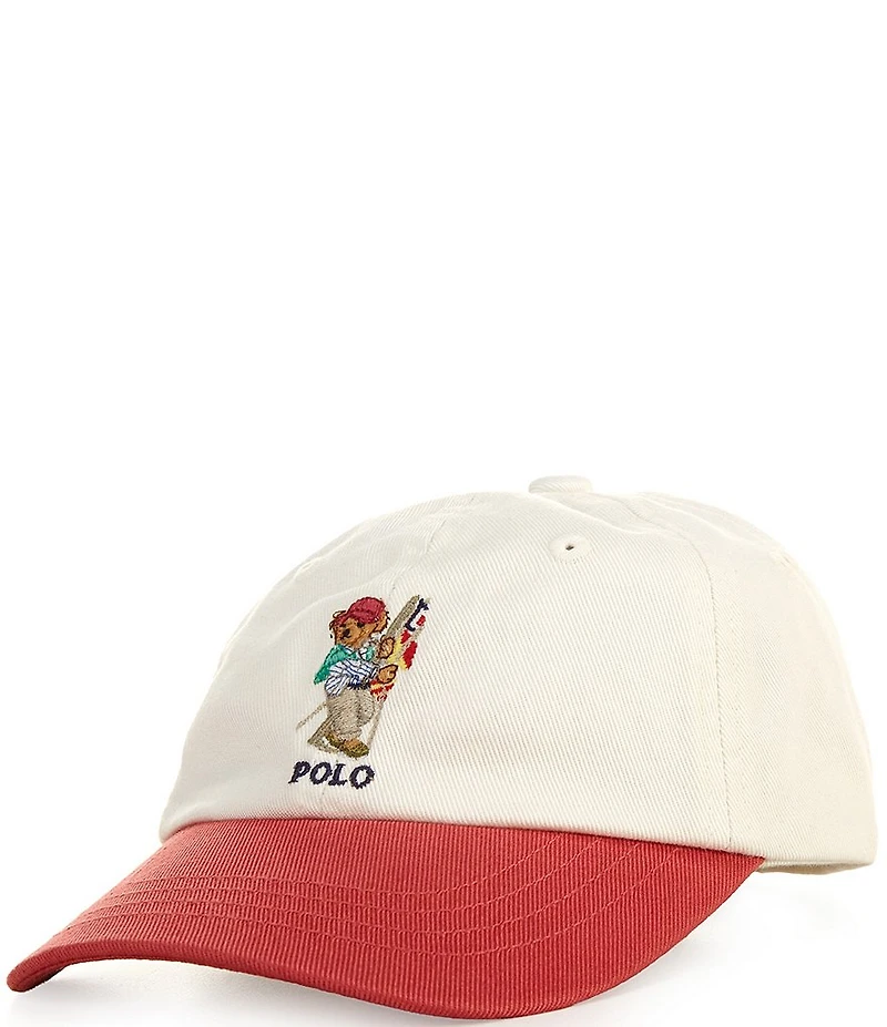 Ralph Lauren Baby Boys Polo Bear Chino Ball Cap