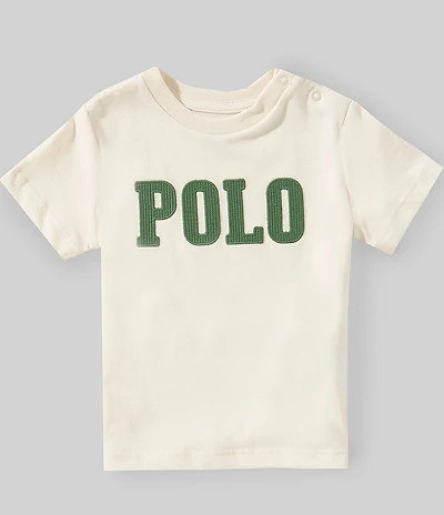 Ralph Lauren Baby Boys Short Sleeve Logo Jersey T-Shirt