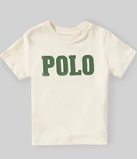 Ralph Lauren Baby Boys Short Sleeve Logo Jersey T-Shirt