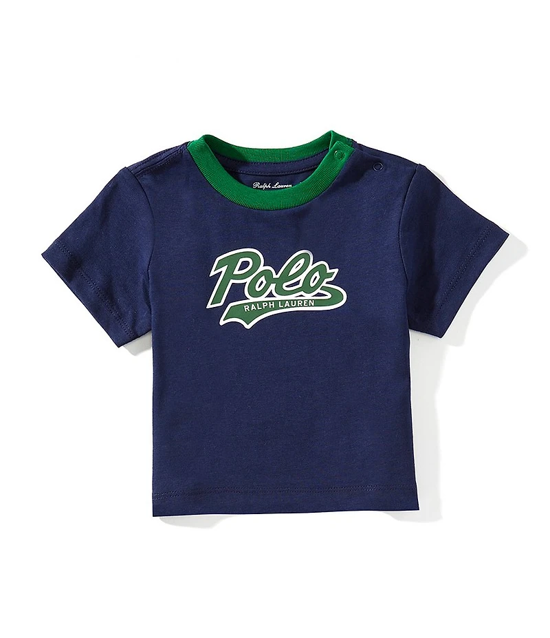 Ralph Lauren Baby Boys Short-Sleeve Logo Jersey T-Shirt