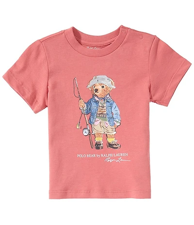 Ralph Lauren Baby Boys Short-Sleeve Polo Bear Jersey T-Shirt