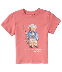 Ralph Lauren Baby Boys Short-Sleeve Polo Bear Jersey T-Shirt