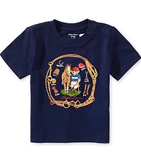 Ralph Lauren Baby Boys Short-Sleeve Polo Bear Jersey T-Shirt