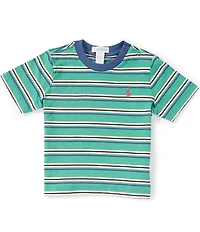 Ralph Lauren Baby Boys Short-Sleeve Striped Jersey Tee