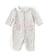 Ralph Lauren Baby Girls Floral Coveralls