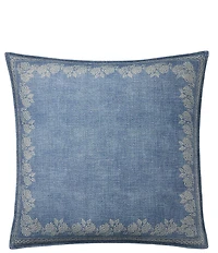 Ralph Lauren Illana Floral printed Border Pattern Euro Sham