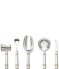 Reed & Barton Roseland 5-piece Bar Tool Set