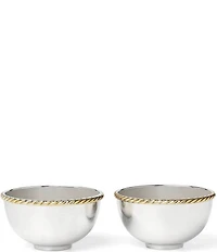 Reed & Barton Roseland Nut Bowl, Set of 2