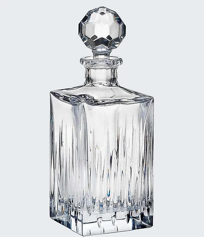 Reed & Barton Soho Crystal Square Decanter
