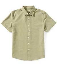 RHONE Brezza Performance Stretch Short Sleeve Woven Shirt