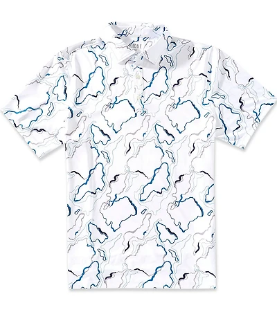 Rhone Drive Time Short Sleeve Polo Shirt