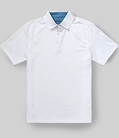 RHONE Fairway Performance Stretch Short Sleeve Polo Shirt