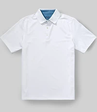 RHONE Fairway Performance Stretch Short Sleeve Polo Shirt