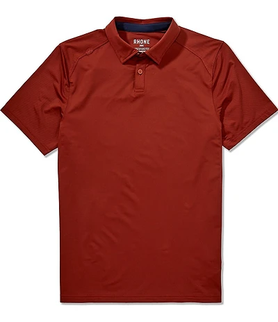 RHONE Slim Fit Commuter Short Sleeve Polo Shirt