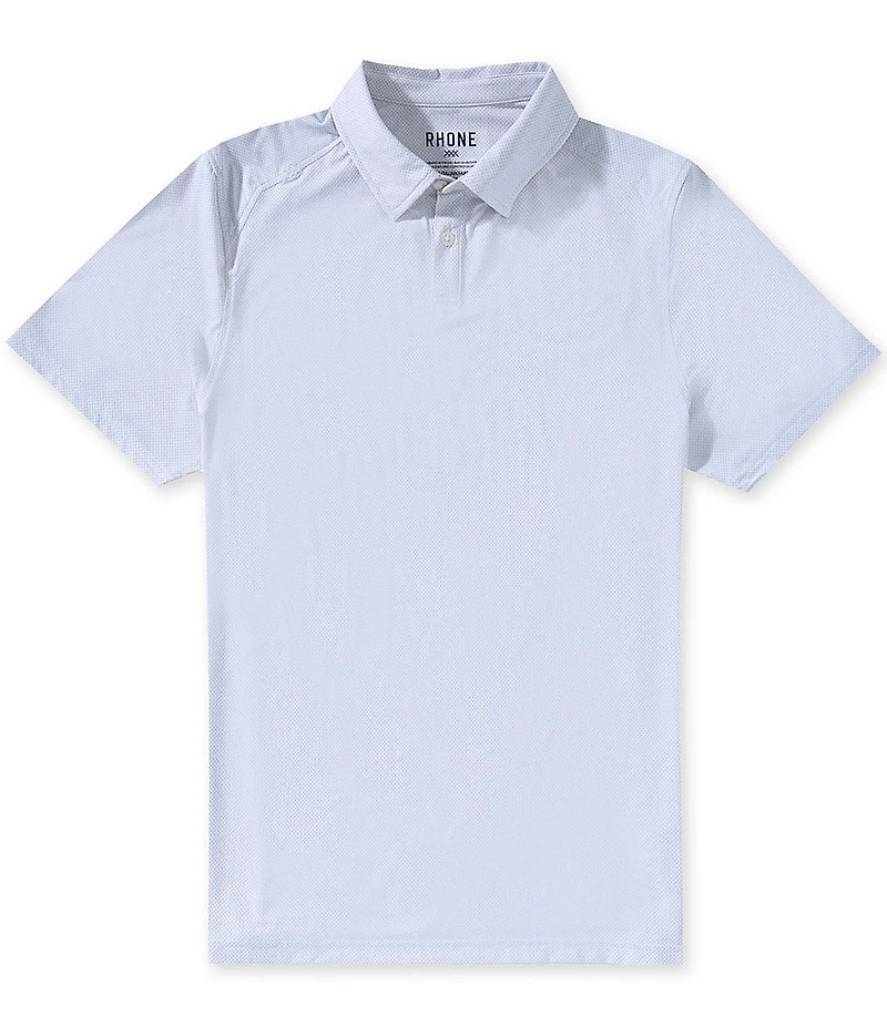 RHONE Slim Fit Commuter Short Sleeve Polo Shirt