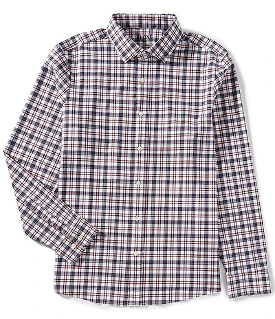 RHONE Slim Fit State of Mind Long Sleeve Woven Shirt