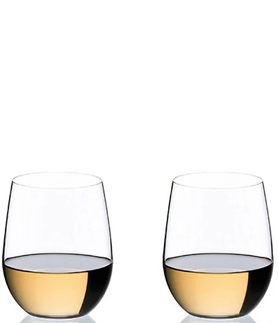 Riedel #double;O#double; Wine Tumbler Viognier Chardonnay Glass, Set of 2