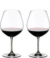 Riedel Vinum Pinot Noir Burgundy Wine Glasses, Set of 2