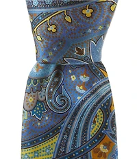 Robert Graham Elegant Paisley 3 1/4#double; Silk Tie