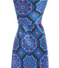 Robert Graham Star Medallion 3 1/4#double; Silk Tie