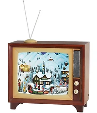 Roman LED Lighted Musical TV - Train Depot