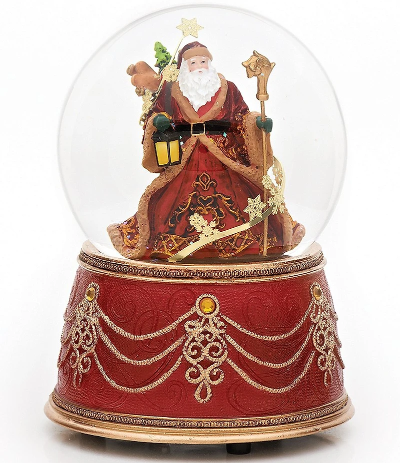 Roman Santa Musical Santa Waterglobe