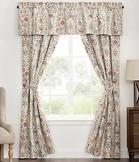Rose Tree Baroda Botanical Floral Window Treatments