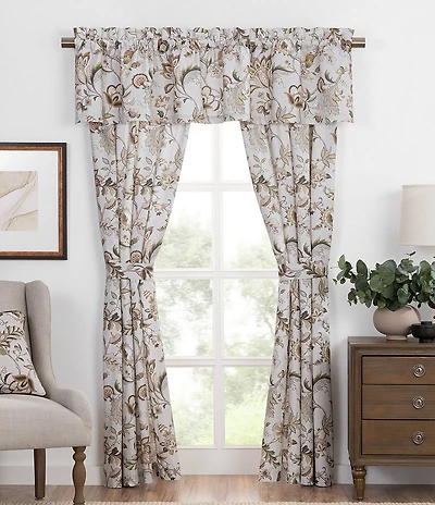 Rose Tree Esmerelda Floral Window Treatments