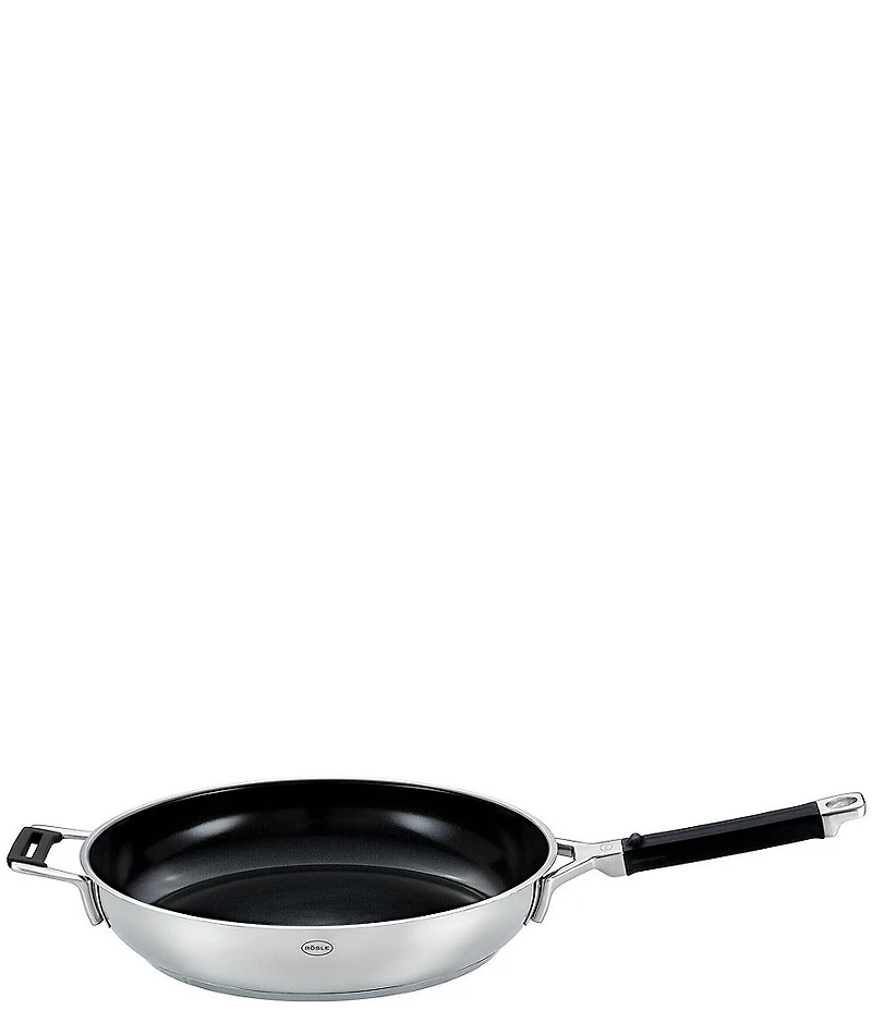 Rosle ProCeraPlus Ceramic Fry Pan with Helper Handle, 12.6#double;