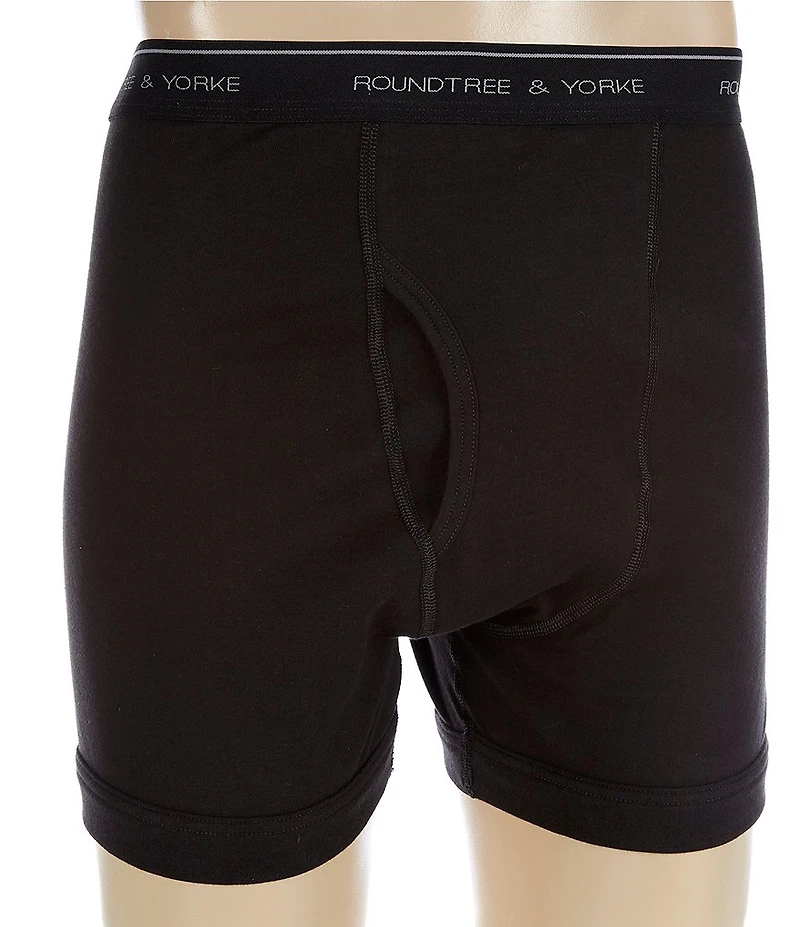 Roundtree & Yorke Big & Tall Boxer Briefs 2-Pack