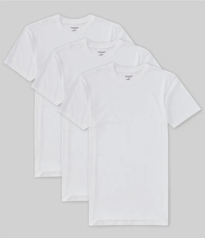 Roundtree & Yorke Big & Tall Short Sleeve Crew Neck Tees 3-Pack