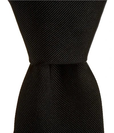 Roundtree & Yorke Cardinal Solid 3 1/8#double; Silk Tie
