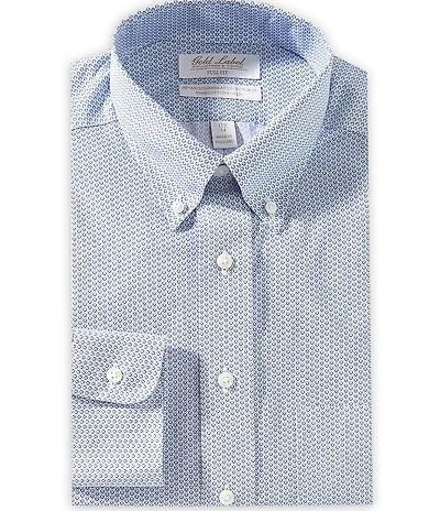Roundtree & Yorke Denton Printed Long Sleeve Dress Shirt
