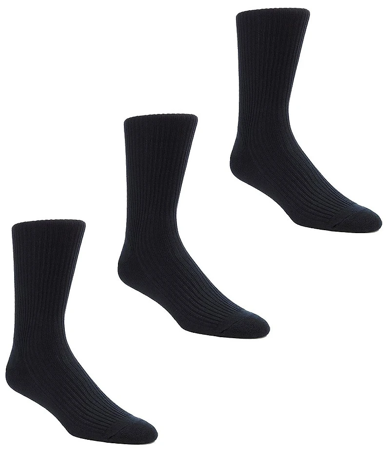 Roundtree & Yorke Big & Tall Extended Size 3-Pack Socks