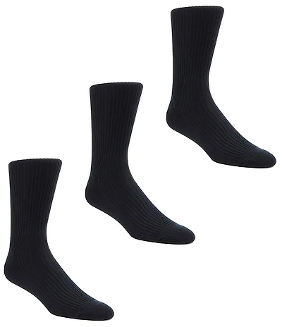 Roundtree & Yorke Big & Tall Extended Size 3-Pack Socks