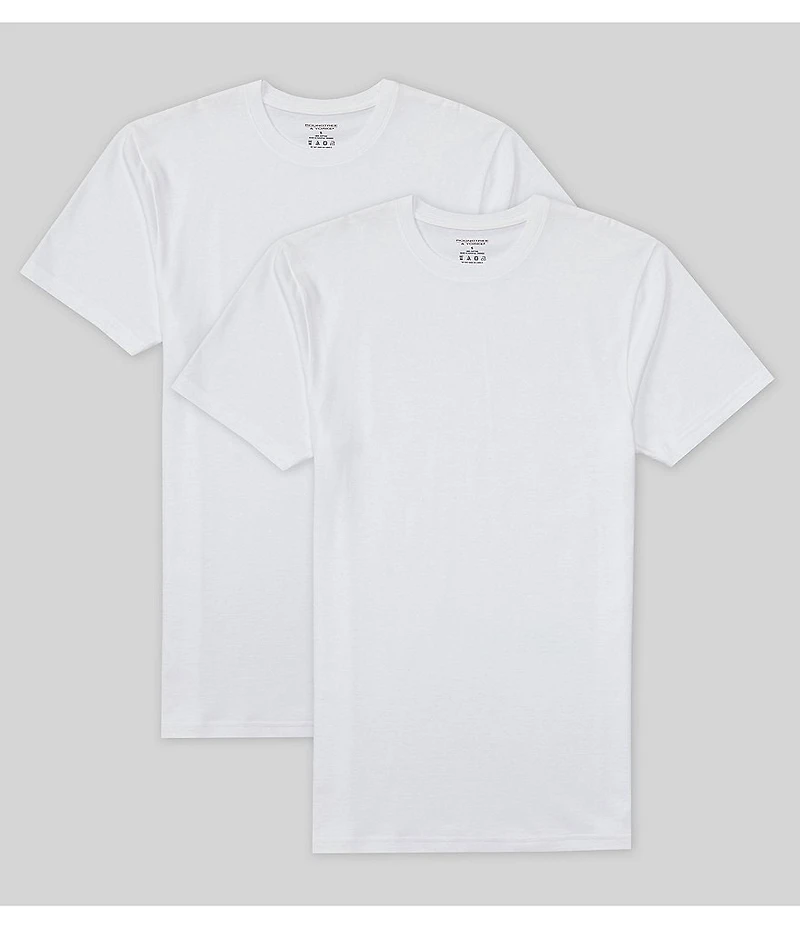 Roundtree & Yorke Heavyweight Crew Neck Undershirts 2-Pack