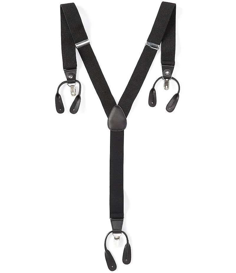 Roundtree & Yorke Herringbone Suspenders