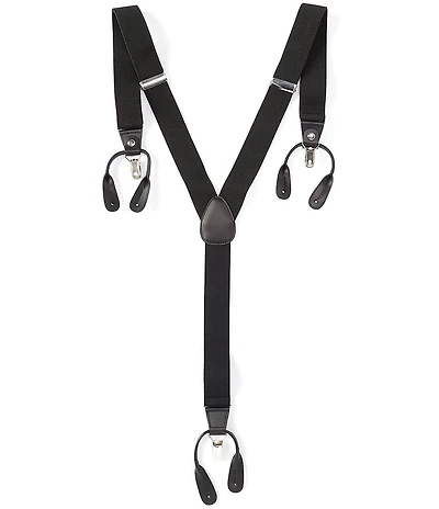 Roundtree & Yorke Herringbone Suspenders