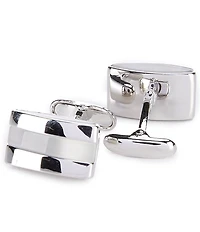 Roundtree & Yorke Mop Insert Cat Eye Cuff Links